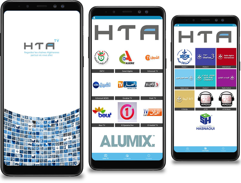 Application mobile HTA tv